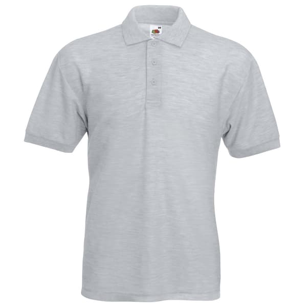 Fruit Of The Loom Mens 65/35 Pique Short Sleeve Polo Shirt