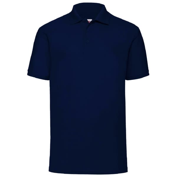 Fruit Of The Loom Mens 65/35 Pique Short Sleeve Polo Shirt