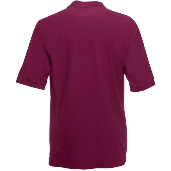 Fruit Of The Loom Mens 65/35 Pique Short Sleeve Polo Shirt