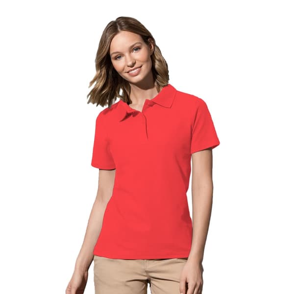 Stedman Womens/Ladies Cotton Polo