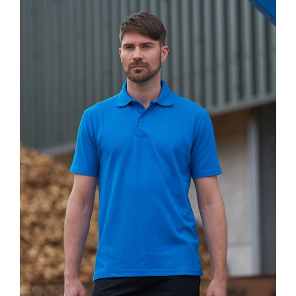 PRO RTX Mens Pro Pique Polo Shirt