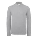 Miniatyrbilde 1 av 3: B&C ID.001 Mens Long Sleeve Polo