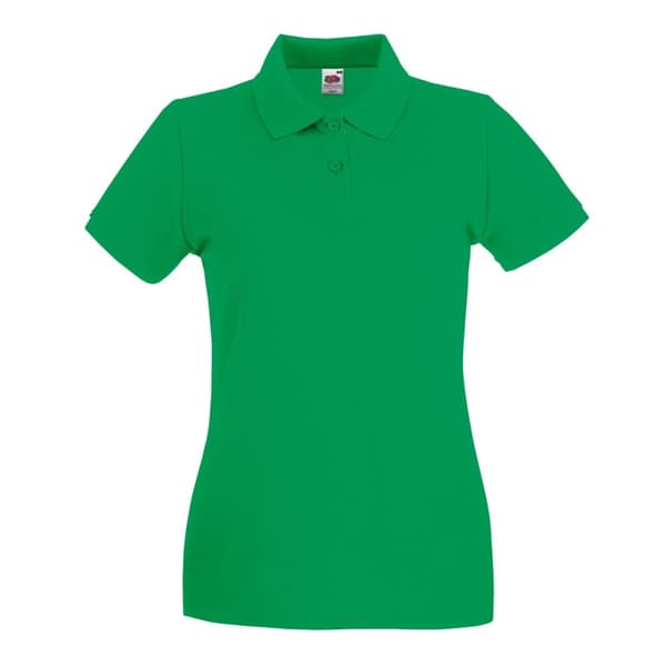 Fruit of the Loom Womens/Ladies Premium Fitted Short-Sleeved Polo Shirt