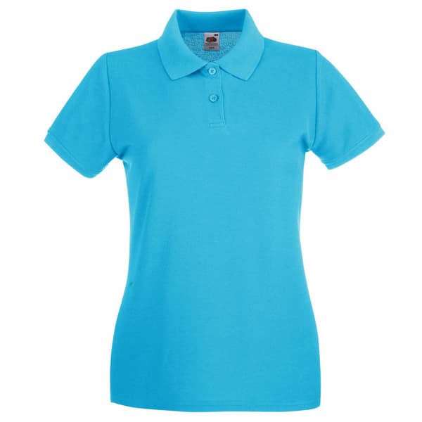 Fruit of the Loom Womens/Ladies Premium Fitted Short-Sleeved Polo Shirt