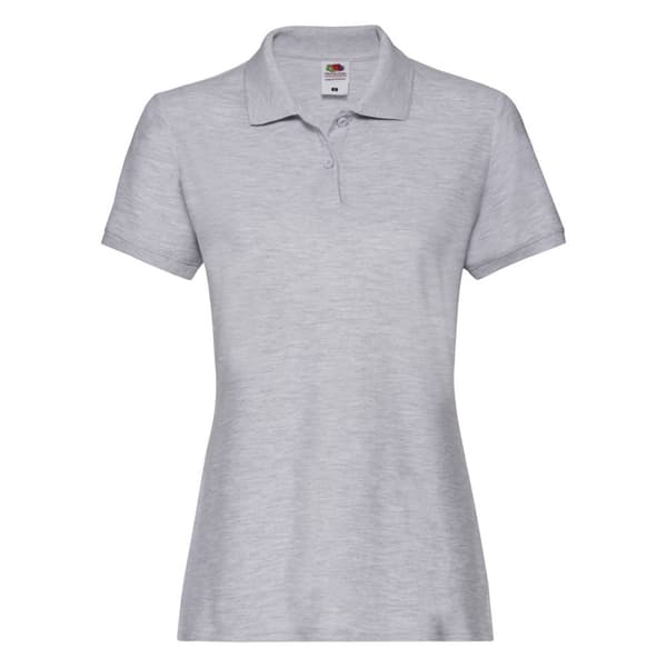 Fruit of the Loom Kortärmad polotröja, Premium Fitted, dam/dam