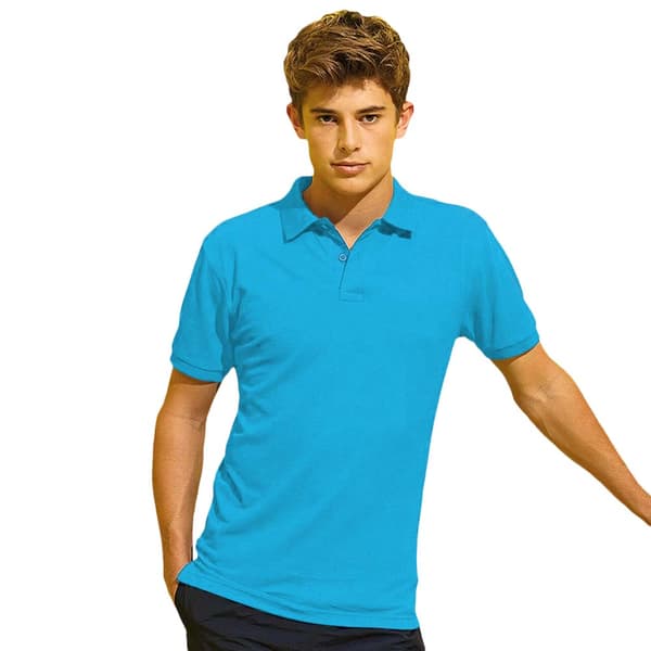 Asquith & Fox Mens Short Sleeve Performance Blend Polo Shirt