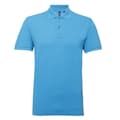 Miniatyrbilde 1 av 2: Asquith & Fox Mens Short Sleeve Performance Blend Polo Shirt