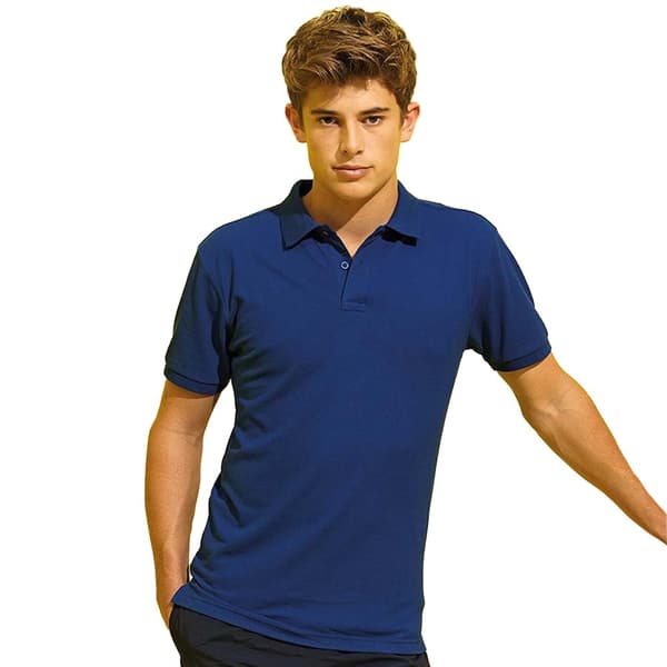Asquith & Fox Mens Short Sleeve Performance Blend Polo Shirt