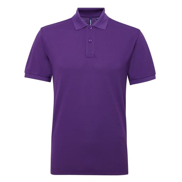Asquith & Fox Mens Short Sleeve Performance Blend Polo Shirt