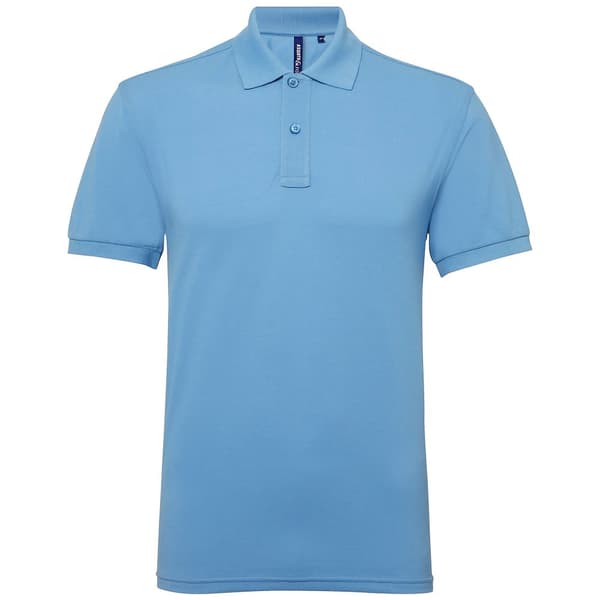 Asquith & Fox Mens Short Sleeve Performance Blend Polo Shirt