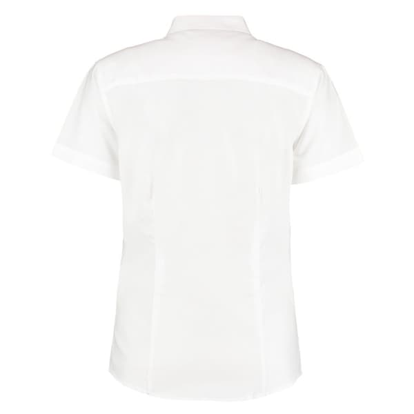 Kustom Kit Ladies Workwear Oxford Short Sleeve Shirt