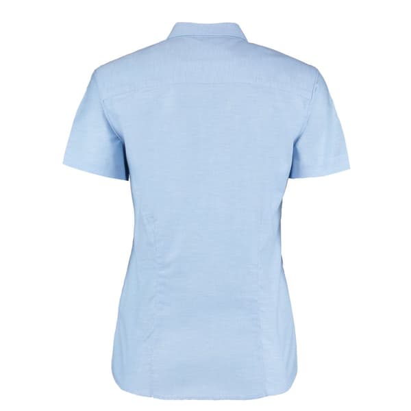 Kustom Kit Ladies Workwear Oxford Short Sleeve Shirt