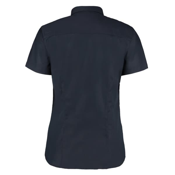 Kustom Kit Ladies Workwear Oxford Short Sleeve Shirt