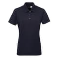 Miniatyrbillede 1 af 3: Tri Dri poloshirt med paneler med korte ærmer til kvinder/damer