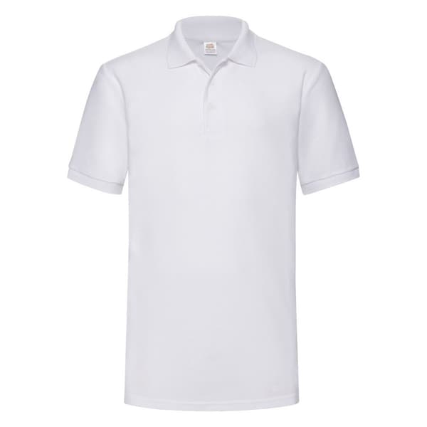 Fruit of the Loom Herre 65/35 Heavyweight Pique kortærmet poloshirt med korte ærmer