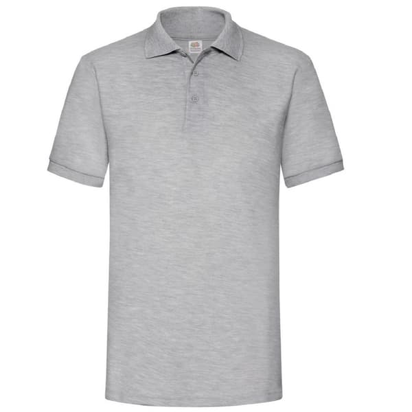 Fruit Of The Loom Mens 65/35 Heavyweight Pique Short Sleeve Polo Shirt
