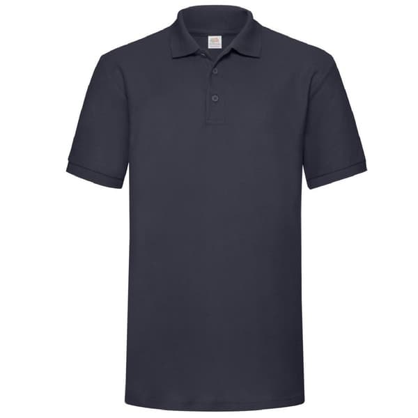 Fruit of the Loom Herre 65/35 Heavyweight Pique kortærmet poloshirt med korte ærmer