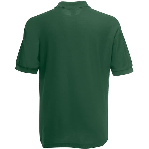 Fruit of the Loom Herre 65/35 Heavyweight Pique kortærmet poloshirt med korte ærmer
