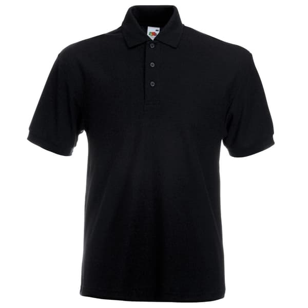 Fruit of the Loom Herre 65/35 Heavyweight Pique kortærmet poloshirt med korte ærmer