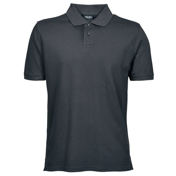 Tee Jays Polo shirt med kort ärm och kraftig piké för män