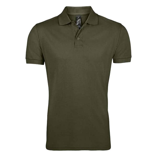 SOLS Prime Pique almindelig kortærmet poloshirt til mænd