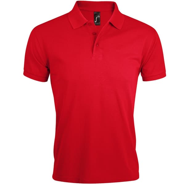 SOLS Prime Pique almindelig kortærmet poloshirt til mænd