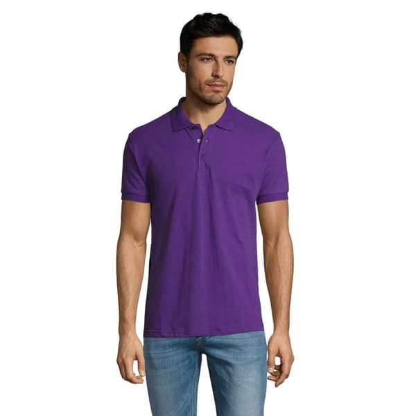SOLS Prime Pique almindelig kortærmet poloshirt til mænd