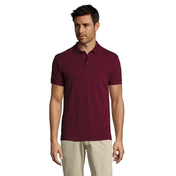 SOLS Prime Pique almindelig kortærmet poloshirt til mænd