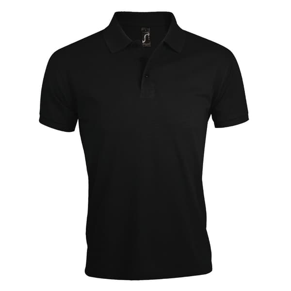 SOLs Mens Prime Pique Plain Short Sleeve Polo Shirt