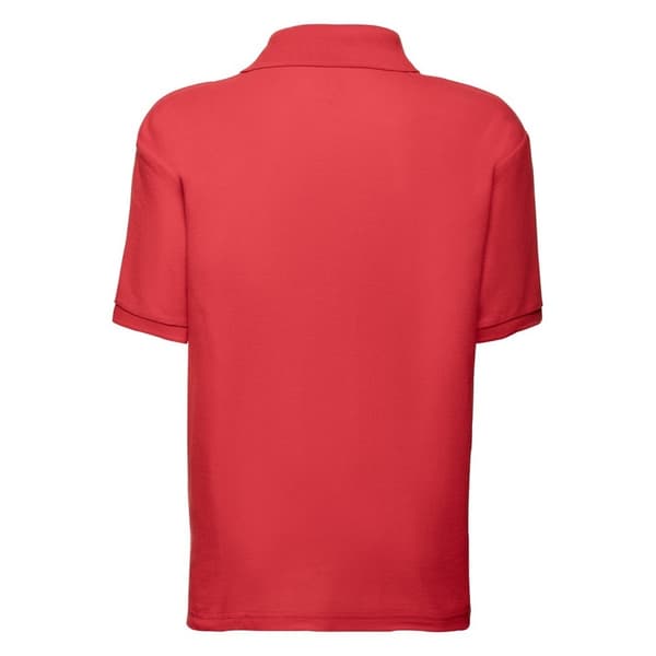 Fruit of the Loom Unisex 65/35 Pique Polo Shirt til børn/børn (pakke med 2)