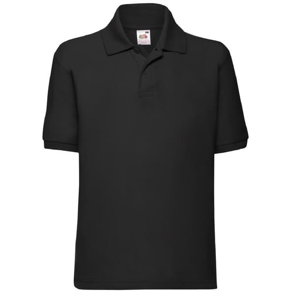Fruit of the Loom Unisex 65/35 Pique Polo Shirt til børn/børn (pakke med 2)