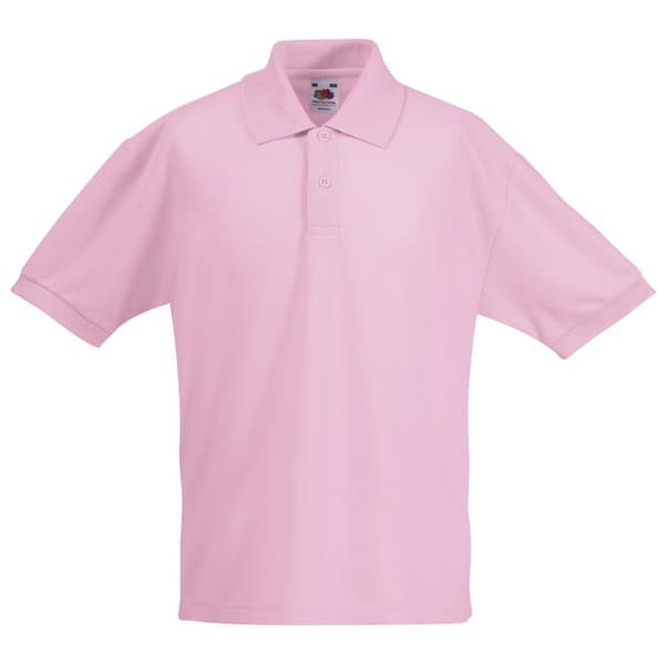 Fruit of the Loom Unisex 65/35 Pique Polo Shirt til børn/børn (pakke med 2)