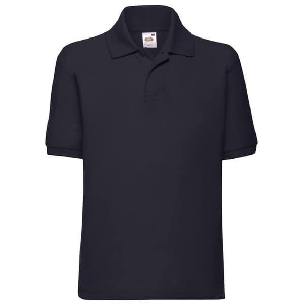 Fruit of the Loom Unisex 65/35 Pique Polo Shirt til børn/børn (pakke med 2)