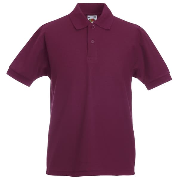Fruit of the Loom Unisex polotröja 65/35 Pique Polo Shirt för barn/barn (2 st.)