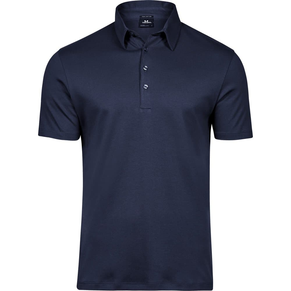 Tee Jays Pima Cotton Interlock polotröja för män