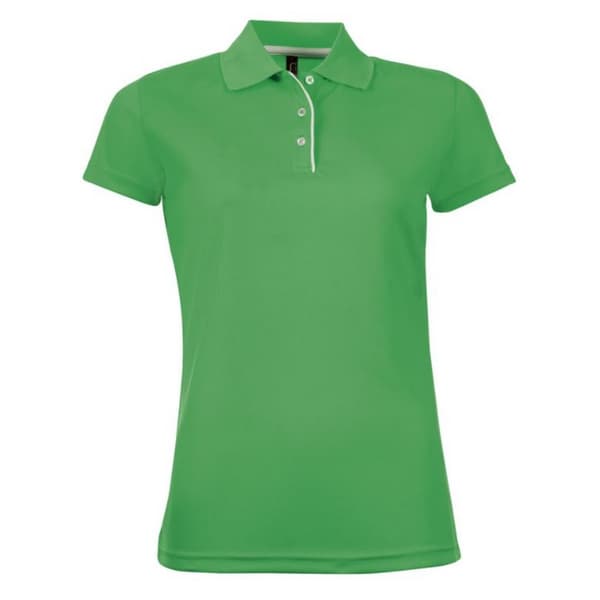 SOLS Performer kortærmet Pique Polo Shirt med korte ærmer til kvinder/damer