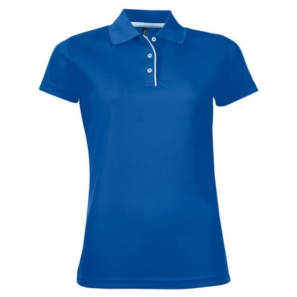 SOLS Performer kortærmet Pique Polo Shirt med korte ærmer til kvinder/damer
