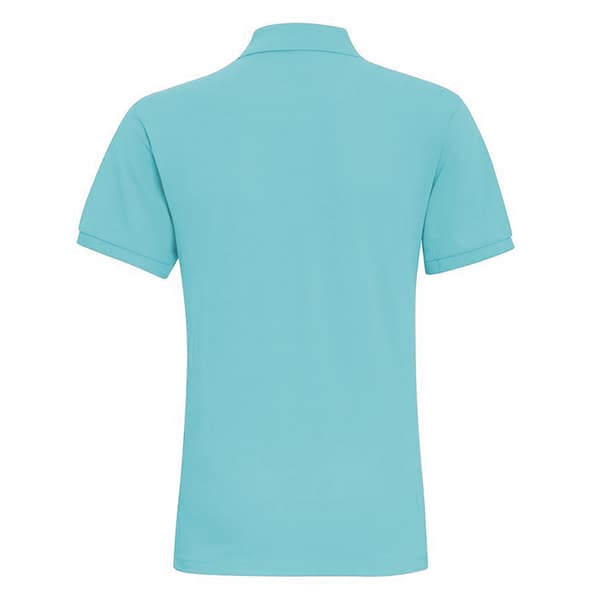 Asquith & Fox Ensfarvet kortærmet poloshirt til mænd