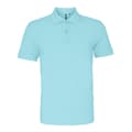 Miniatyrbilde 1 av 3: Asquith & Fox Mens Plain Short Sleeve Polo Shirt