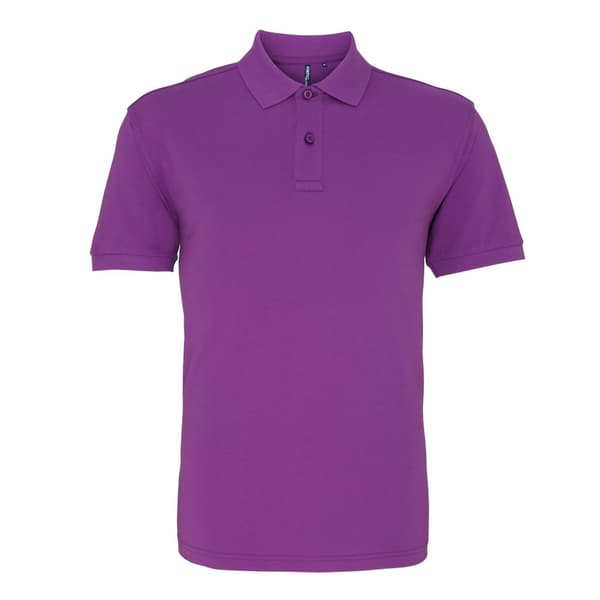 Asquith & Fox Mens Plain Short Sleeve Polo Shirt