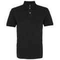 Miniatyrbillede 1 af 3: Asquith & Fox Ensfarvet kortærmet poloshirt til mænd