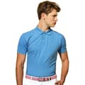 Miniatyrbillede 2 af 2: Asquith & Fox Ensfarvet kortærmet poloshirt til mænd