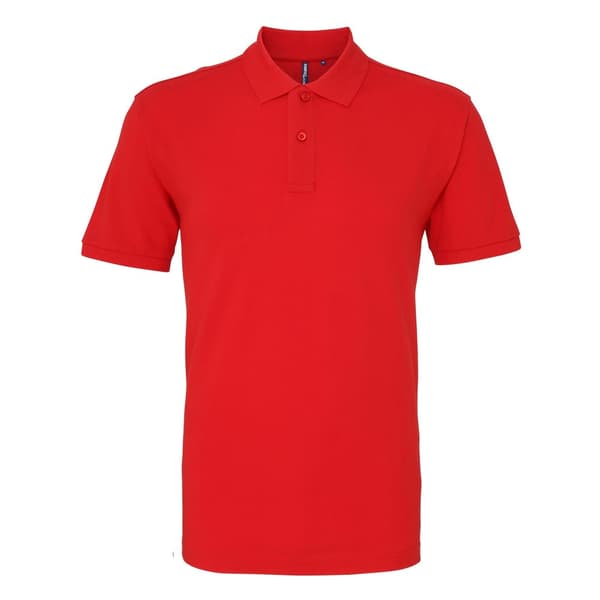 Asquith & Fox Mens Plain Short Sleeve Polo Shirt