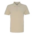 Miniatyrbillede 1 af 3: Asquith & Fox Ensfarvet kortærmet poloshirt til mænd