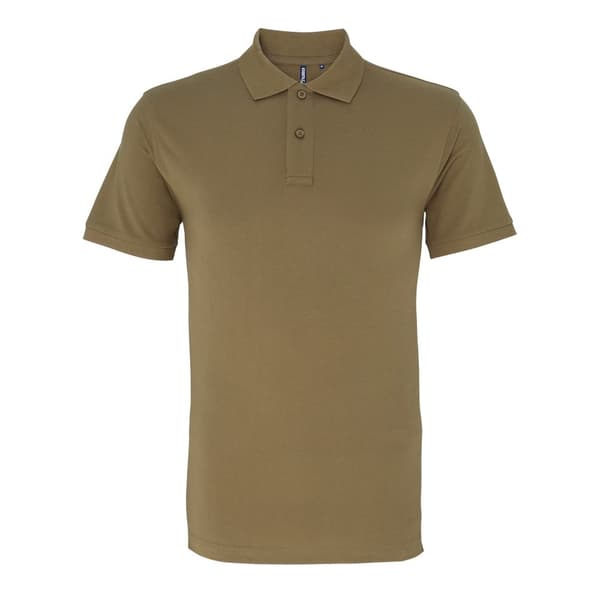 Asquith & Fox Mens Plain Short Sleeve Polo Shirt