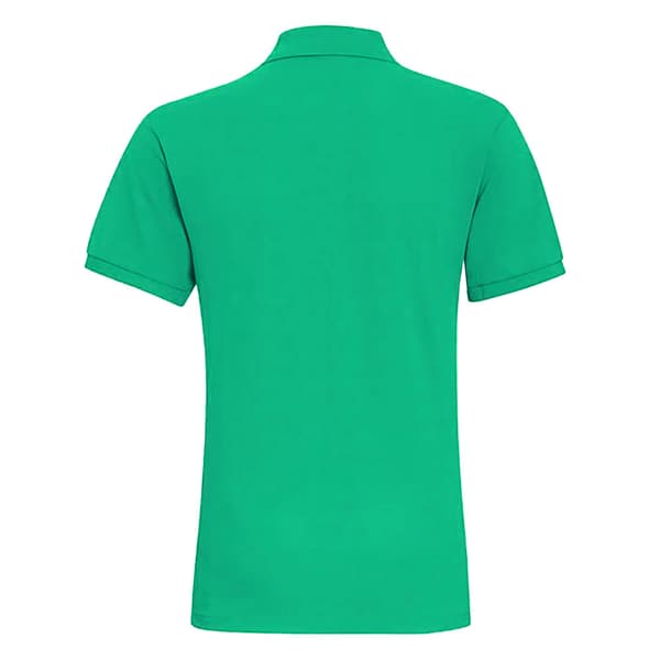 Asquith & Fox Ensfarvet kortærmet poloshirt til mænd