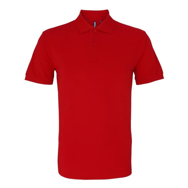 Asquith & Fox Mens Plain Short Sleeve Polo Shirt