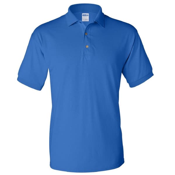 Gildan Adult DryBlend Jersey Short Sleeve Polo Shirt