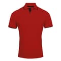 Pikkukuva 1 / 2: Premier Mens Contrast Coolchecker Polo Shirt