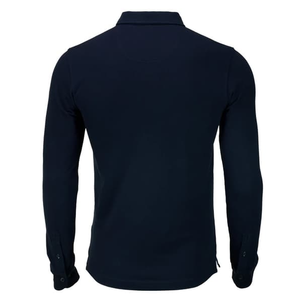 Nimbus Carlington Deluxe langærmet poloshirt med lange ærmer til mænd
